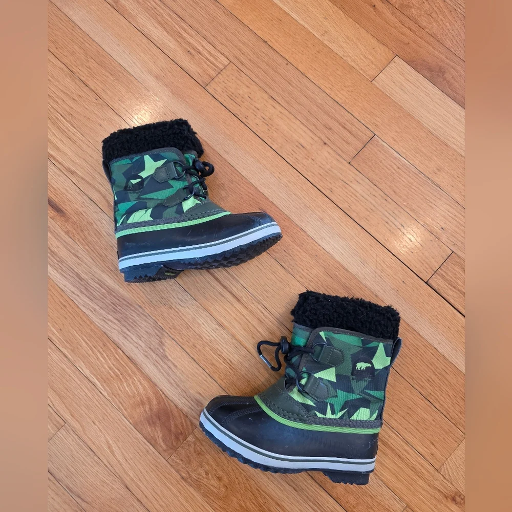 Sorel Waterproof Camo Winter Boots